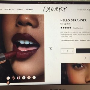 New, unopened lux lipstick in Hello Stranger